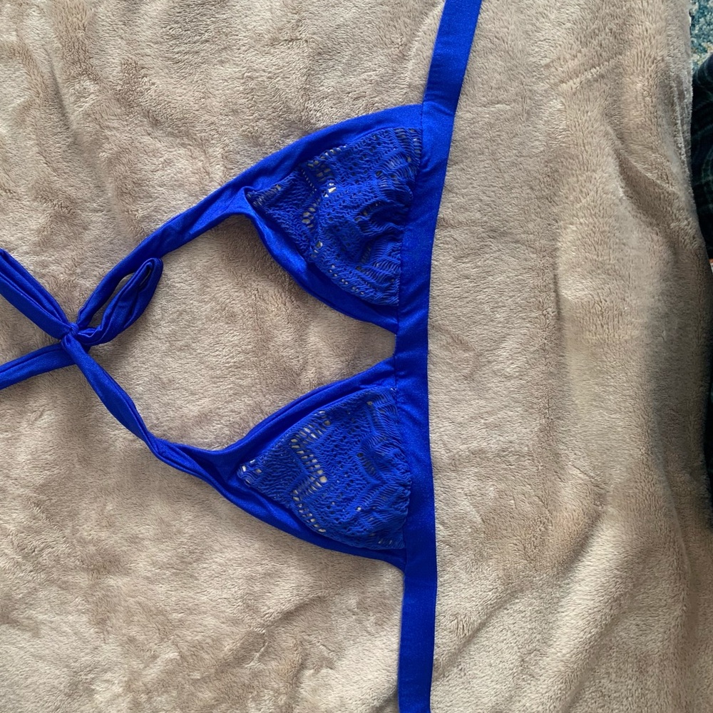 Blue Bikini top from lulifama.
